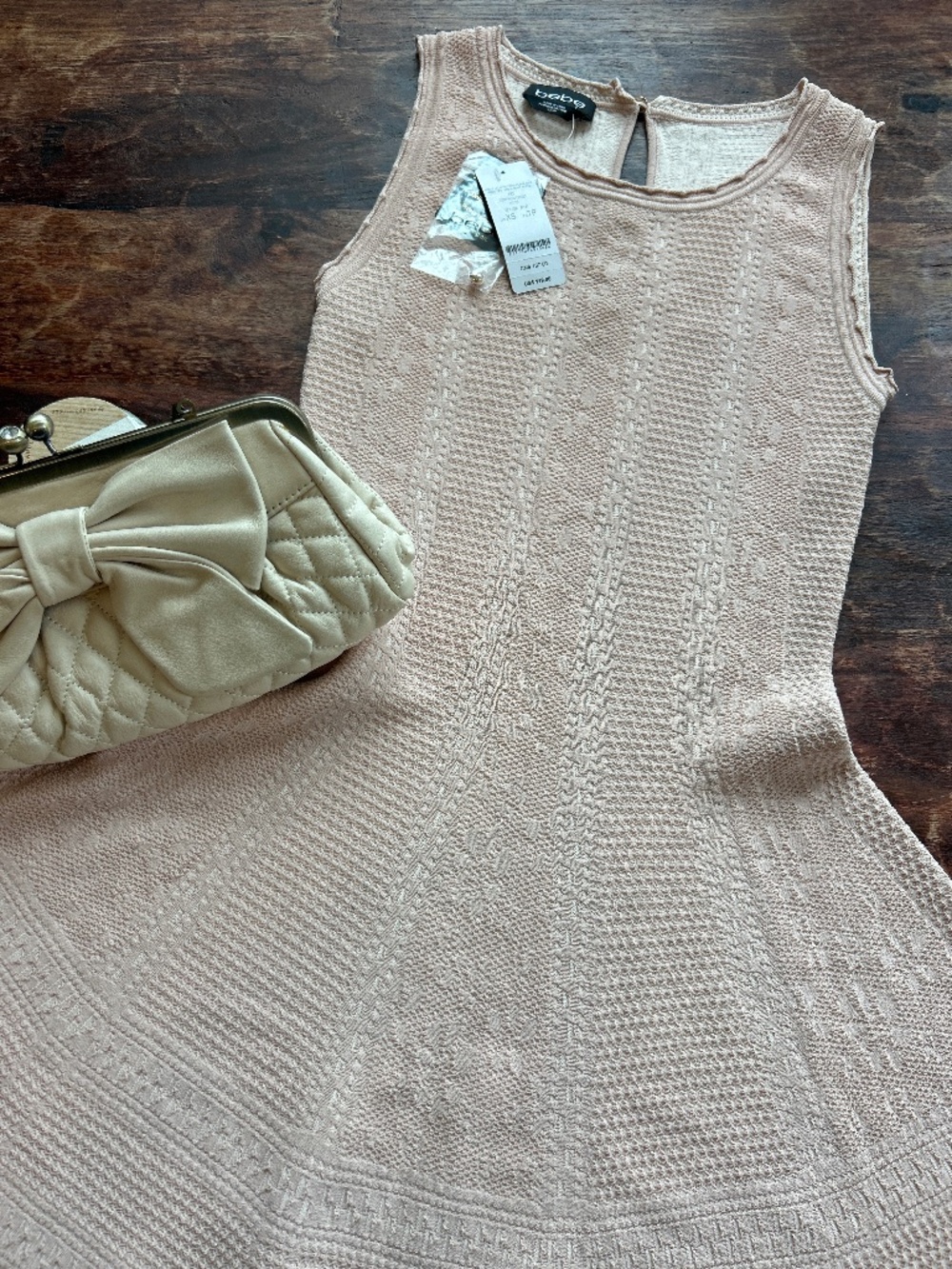 Bebe Fit and Flare Dress